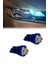 T10 Park LED Park Ampulü Mavi Işık Plaka Ampul 4 LED 1