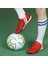 13258 Kırmızı Halı Saha Krampon Futbol Ayakkabısı Kırmızı 3
