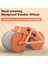 Relife Ab-06 Ab Roller Dirsek Destekli Karın Çalıştırıcı, Otomatik Geri Tepme Özellikli, Diz Matlı Karın Kası Çalıştırıcı, Erkekler ve Kadınlar Için, Karın Kası Antrenmanı, Çift Tekerlekli 5