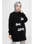 10336 Önü Tüy Baskılı 2 Ip Sweatshirt 1