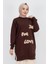 10336 Önü Tüy Baskılı 2 Ip Sweatshirt 5