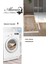 Dijital 2'li Banyo Paspas Takımı Yıldız Deri Kaymaz Taban Saçaklı Modern Twyla Camel 3
