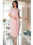 Lohusa Dantelli Gecelik Pembe - 5033 1