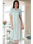 Lohusa Dantelli Gecelik Mavi - 5043 1