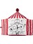 Busenkel Çocuk Odası Minderi Beyaz-Kırmızı Renk 48X37 cm Temalı 1