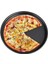 2 Adet Teflon Pizza Tavası 26CM Yanmaz Yapışmaz Sağlıklı Sığ Kenarlı Tepsi Krep Pizza Pişirme Kalıbı 1