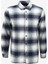 Slim Fit Gömlek Yaka Lacivert Erkek Gömlek Cı885Ss 1