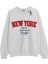 Oversize Unisex College Kalın 3 Ip Baskılı Sweat 1