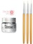 Protez Tırnak Jeli Builder Gel 56 gr + Tırnak Süsleme Desen Fırçası Seti No: 2191 1