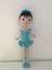 Mavi Balerin Bebek Amigurumi Organik Oyuncak 1