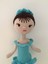 Mavi Balerin Bebek Amigurumi Organik Oyuncak 2