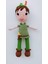 Minyatür Peter Pan Bebek Amigurumi Organik Oyuncak 1