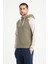 Yeşil Iki Renkli Kapüşonlu Erkek Sweatshirt 2