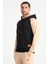 Kahve Iki Renkli Kapüşonlu Erkek Sweatshirt 2