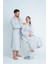 Kapüşonlu Unisex 4 Katlı Müslin Bornoz/sabahlık 1