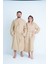Kapüşonlu Unisex 4 Katlı Müslin Bornoz/sabahlık 1