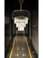 Zamira 35 Cm'lik Kristal Taşlı Lüx Avize 3'lü (Black Gold) 1