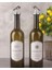 Ahşap Stantlı Amber 2li 750 ml Zeytinyağı Sıvı Yağ Şişesi Yağdanlık 1