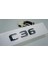 C36 Bagaj Krom Abs 3m 3D Yazı Logo Benz Ile Uyumlu 1