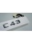 C43 Bagaj Krom Abs 3m 3D Yazı Logo Benz Ile Uyumlu 1
