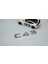 C43 Bagaj Krom Abs 3m 3D Yazı Logo Benz Ile Uyumlu 2