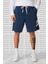 Sportswear Club Futura French Terry Alumni Short Erkek Şort Lacivert 1