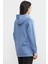 Kapüşonlu Içi Pamuklu Kalın Sweatshirt - Mavi 4