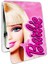Barbie Baskılı Dikdörtgen Kişiye Özel Isim Baskılı Cep Aynası 8x6 cm (Kapaklı ve Büyüteçli) 1