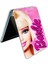 Barbie Baskılı Dikdörtgen Kişiye Özel Isim Baskılı Cep Aynası 8x6 cm (Kapaklı ve Büyüteçli) 2