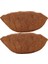 Yetiştiriciler Için 14 Inç Coco Liner, 2pcs Yuvarlak Asma Sepet (Yurt Dışından) 3