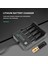 18650 Lityum Şarj Cihazı 4 Yuvalı 3.7V Akıllı USB Şarj Standı (Yurt Dışından) 4