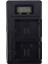 A6000 5100 A3000 Için Kamera Şarj Cihazı LCD USB Çift Şarj Cihazı (Yurt Dışından) 1