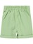 Erkek Bebek Şort Yeşil Renk Pamuklu Hafif Kumaş 6-18 Ay İçin Rahat Kesim 2