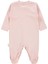 Bebek Organik Patikli Tulum 0-3 Ay Pembe 2