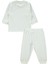 Bebek Organik Pijama Takımı 1-9 Ay Ekru 3