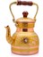 1,3 Litre El Işlemeli Nostaljik Tekli Kalaylı Bakır Demlik, Çaydanlık, Su Isıtıcısı 1