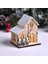 Noel Köyü Evi Dekoru Işıklı Noel Feneri ile Rustik Dekor (Yurt Dışından) 5
