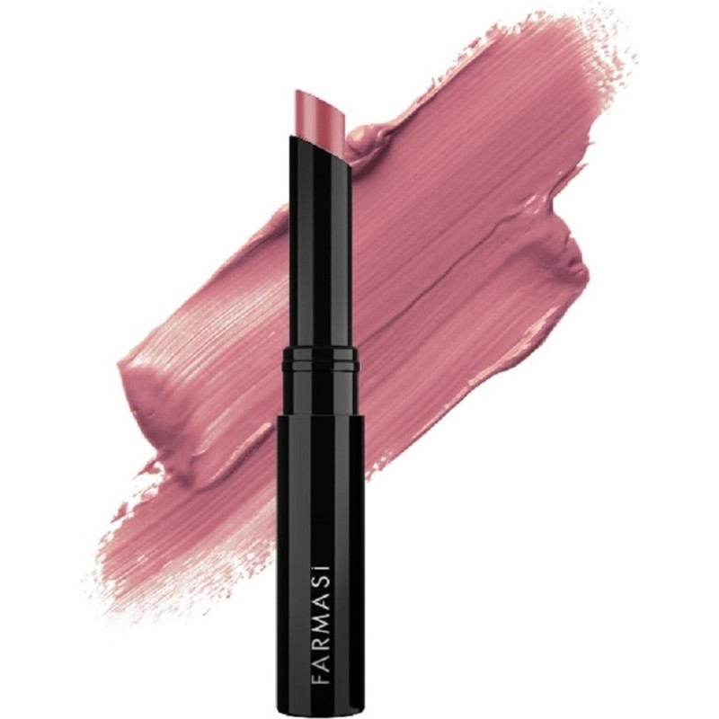 Farmasi Lıp Stylo Ruj Pembe Dusty Rose Asansörlü Ürün Dolgunlaştırıcı Etkili Kremsi Formül