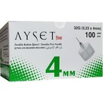 Ayset Fine Insülin Kalem Iğnesi 32G 0.23 x 4mm
