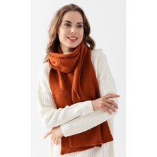Ajour Basic Kadın Düz Atkı