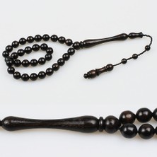 Tesbih Pasajı Sistemli Küçük Boy Abanoz Tesbih (7 x 7 Mm) TP001660