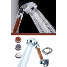 Gizzodo Boncuklu Su Tasarruflu Kireç Önleyici Duş Başlığı