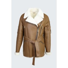 Valmenti Kadın Viski Hakiki Deri Deri Mont 616 6518 Bn Derımont SK23/24