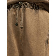 Dilvin 70472 Yıkama Efektli Jogger-Bej