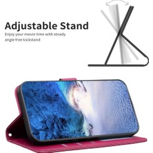 Xshine Honor X6A 4g Cep Telefonu Kasası Yonca Desen Pu Deri Standı Kapağı (Yurt Dışından)