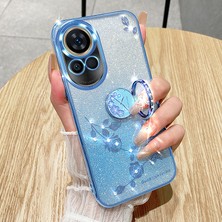 Xshine Huawei Nova 12 5g Cep Telefonu Kılıfı Glitter Tpu Ring Kickstand Anti-Sracratch Kapağı (Yurt Dışından)