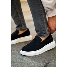 Remss Robert Rs615 Süet Siyah Bt Erkek Loafer Ayakkabı