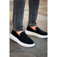 Remss Robert Rs615 Süet Siyah Bt Erkek Loafer Ayakkabı