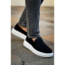 Remss Robert Rs615 Süet Siyah Bt Erkek Loafer Ayakkabı