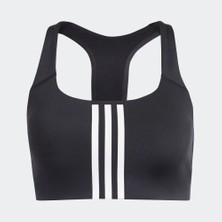 Adidas Performance IQ3369 Training Medium Support 3 Stripes Bra